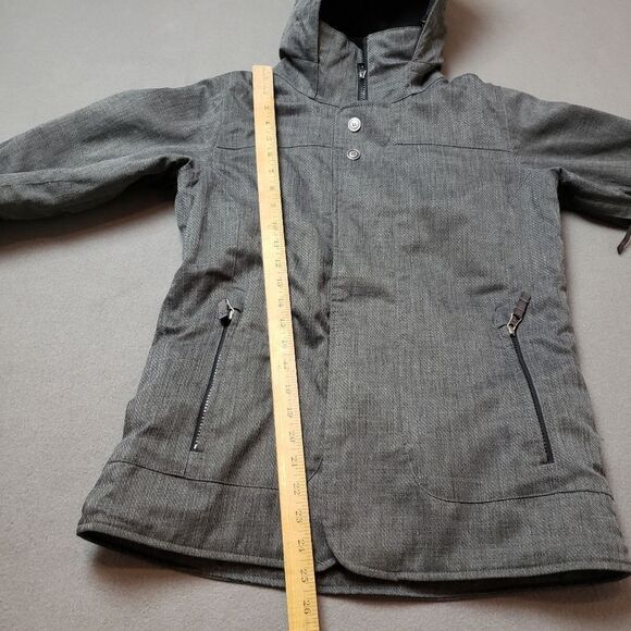 Women’s Burton Dry Ride jacket WB Jet Set JK Gray EUC SIZE S - Picture 15 of 16